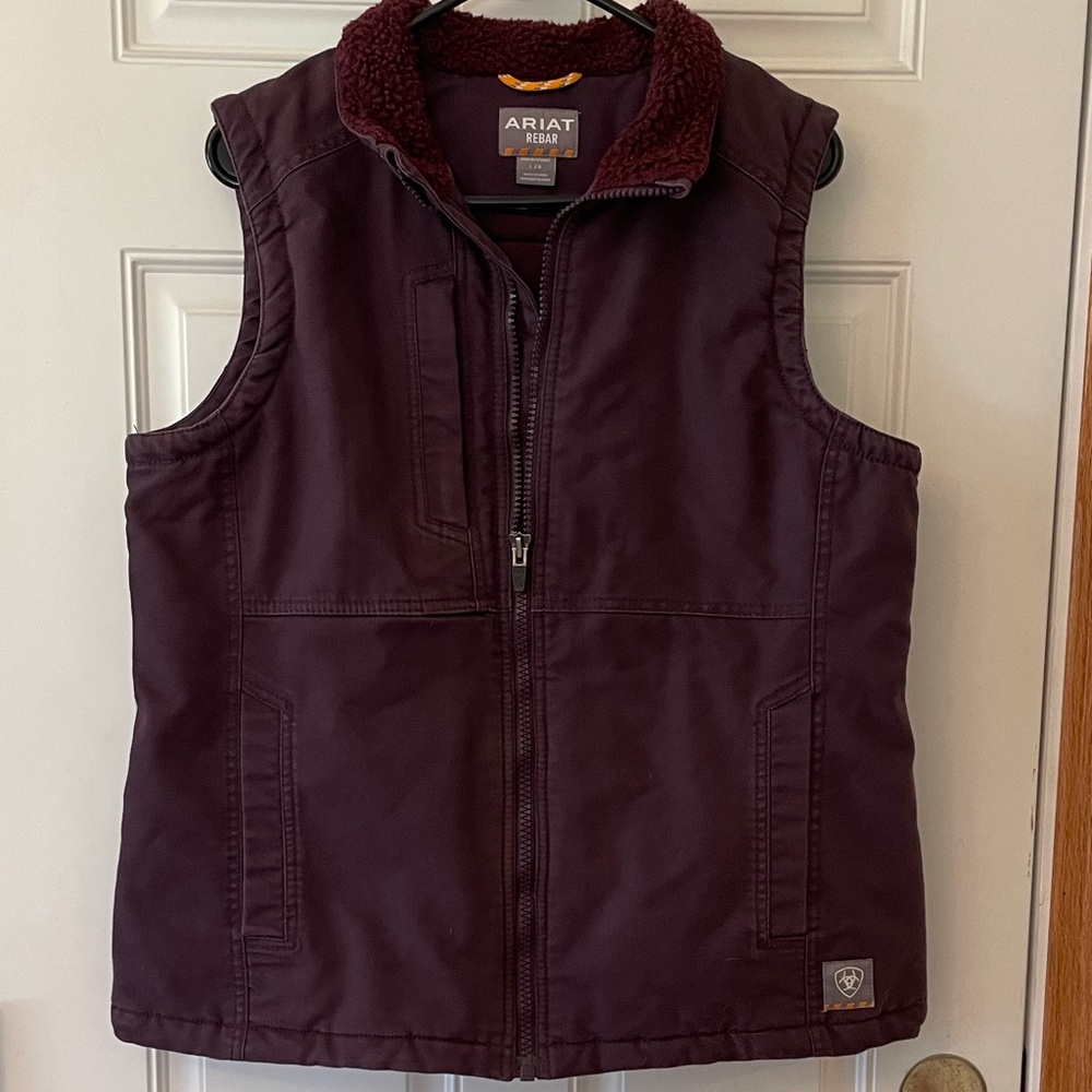 Ariat purple vest